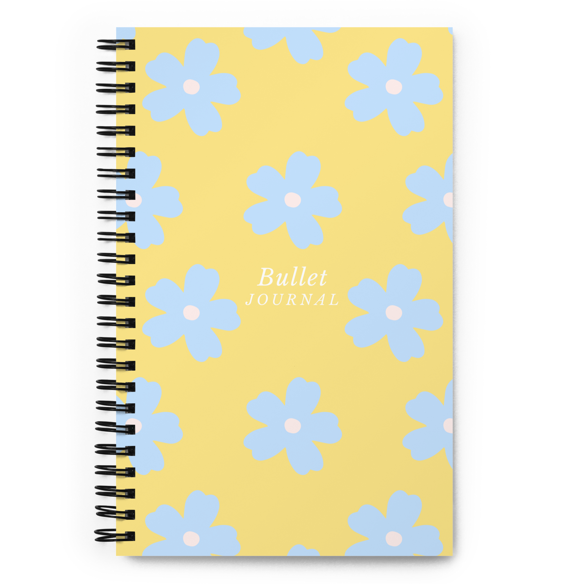 Blue Daisies Bullet Journal