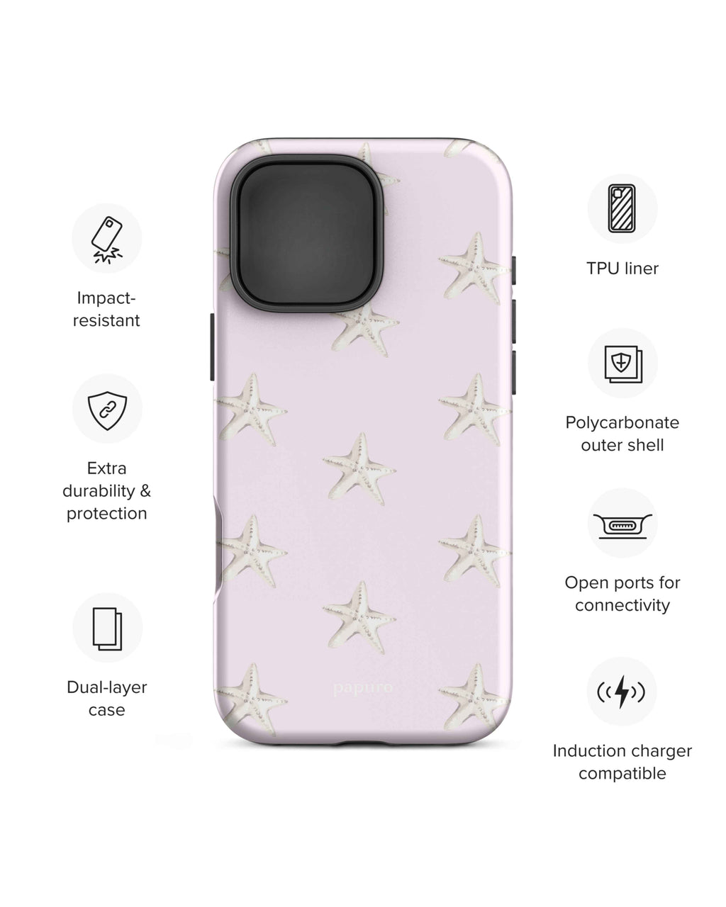 Pink Seashell iPhone Case