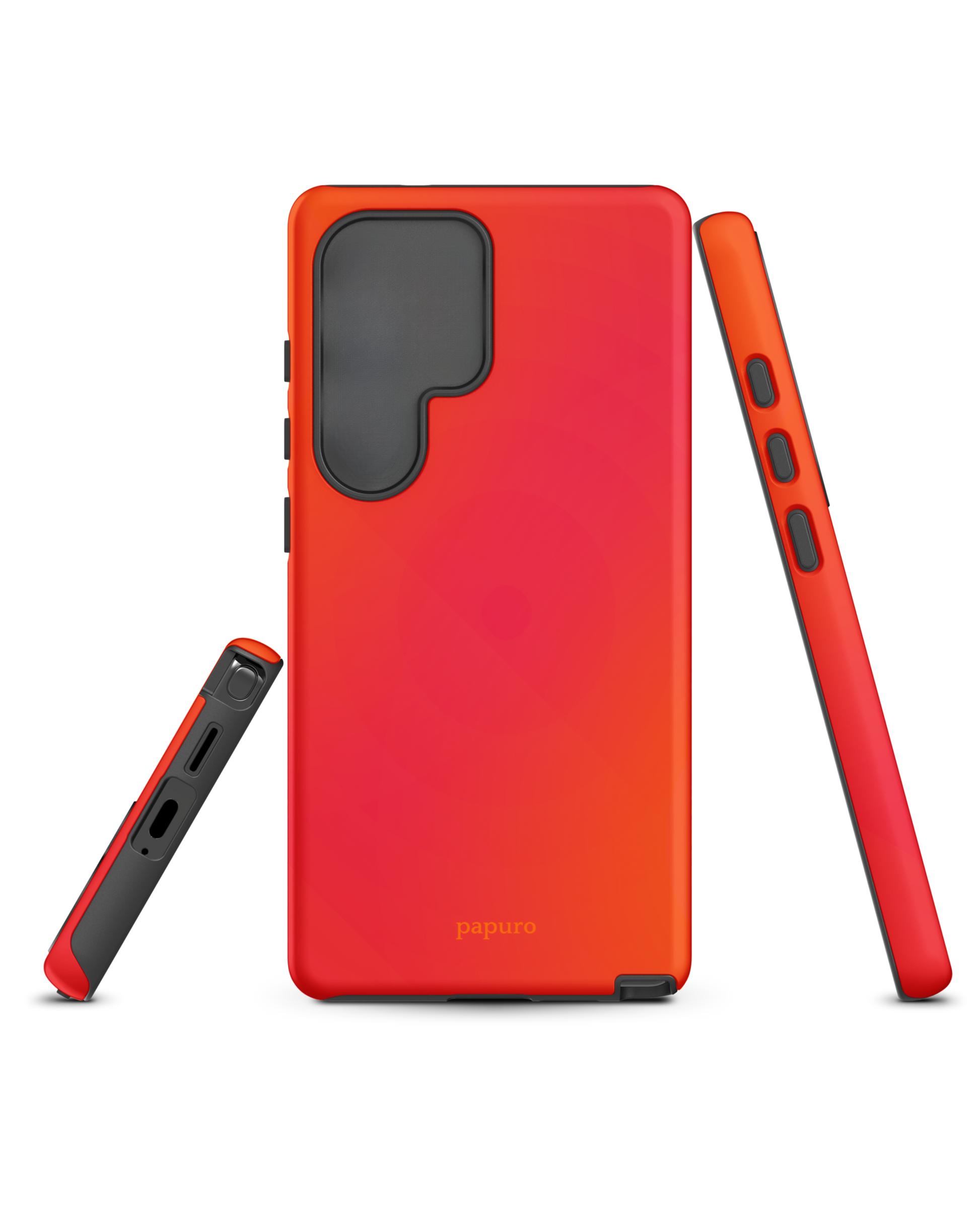 Rose Orange Mélange Samsung Phone Case