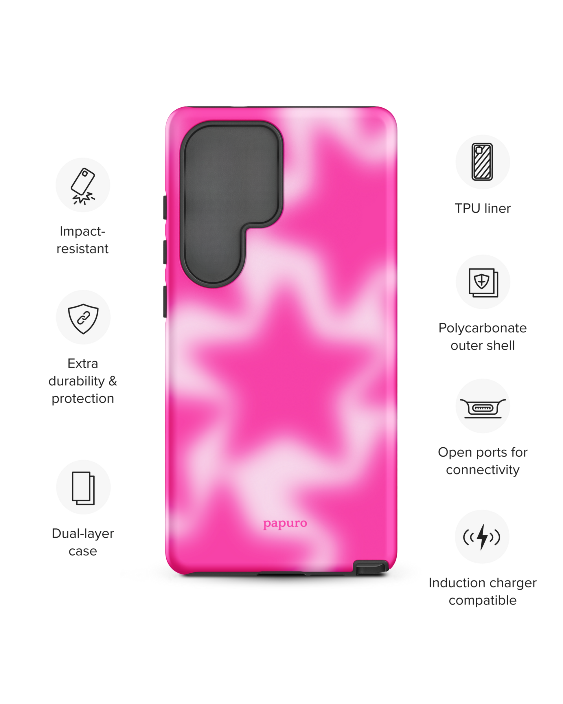 PinkStar Samsung Phone Case