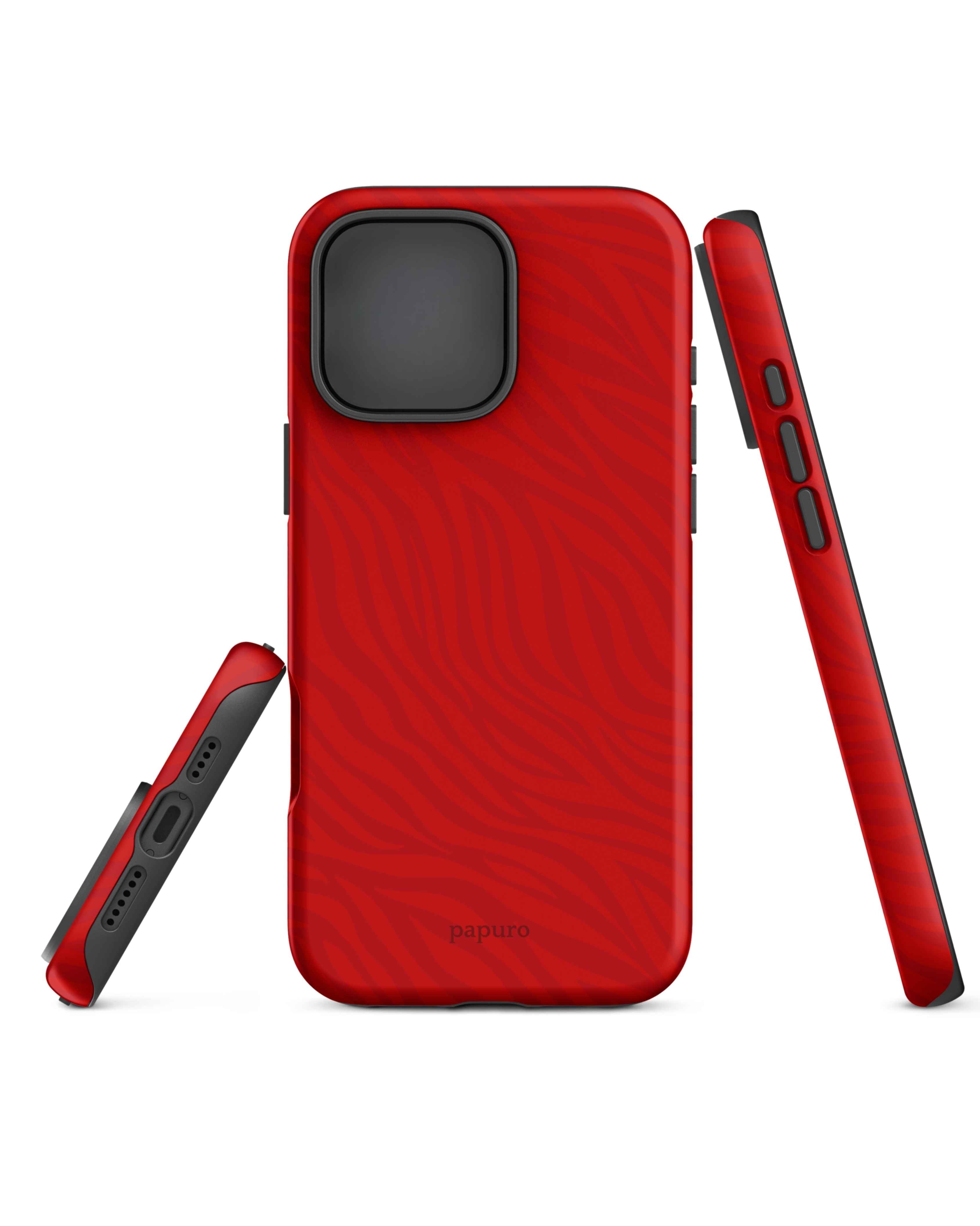 Striped Rouge iPhone Case