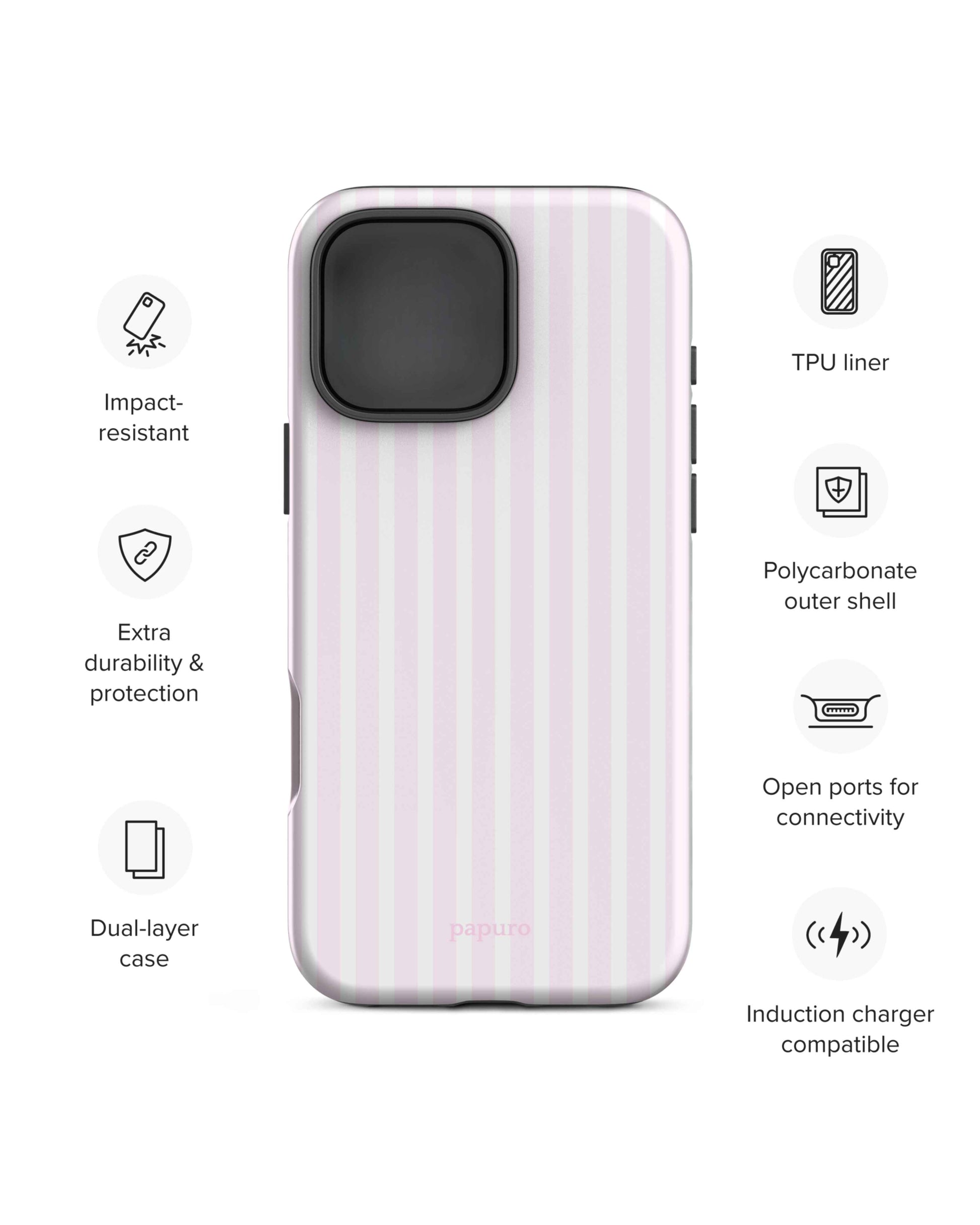 Preppy Pink iPhone Case
