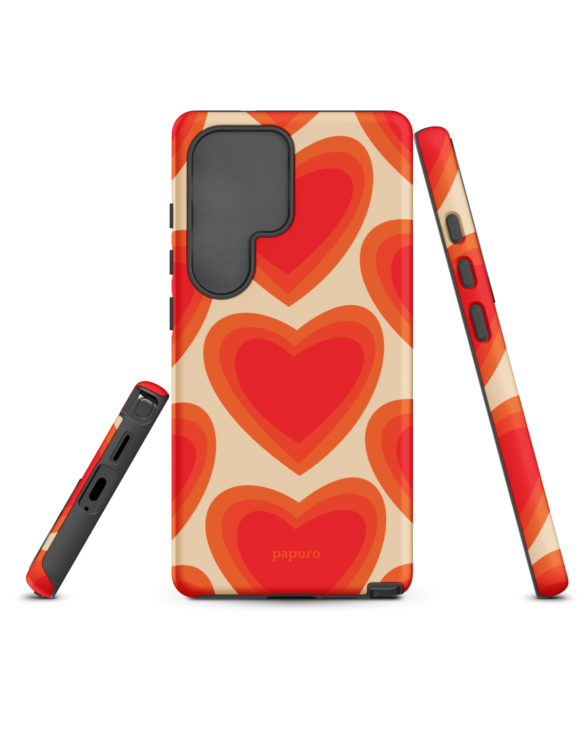 Sunset Hearts Samsung Phone Case