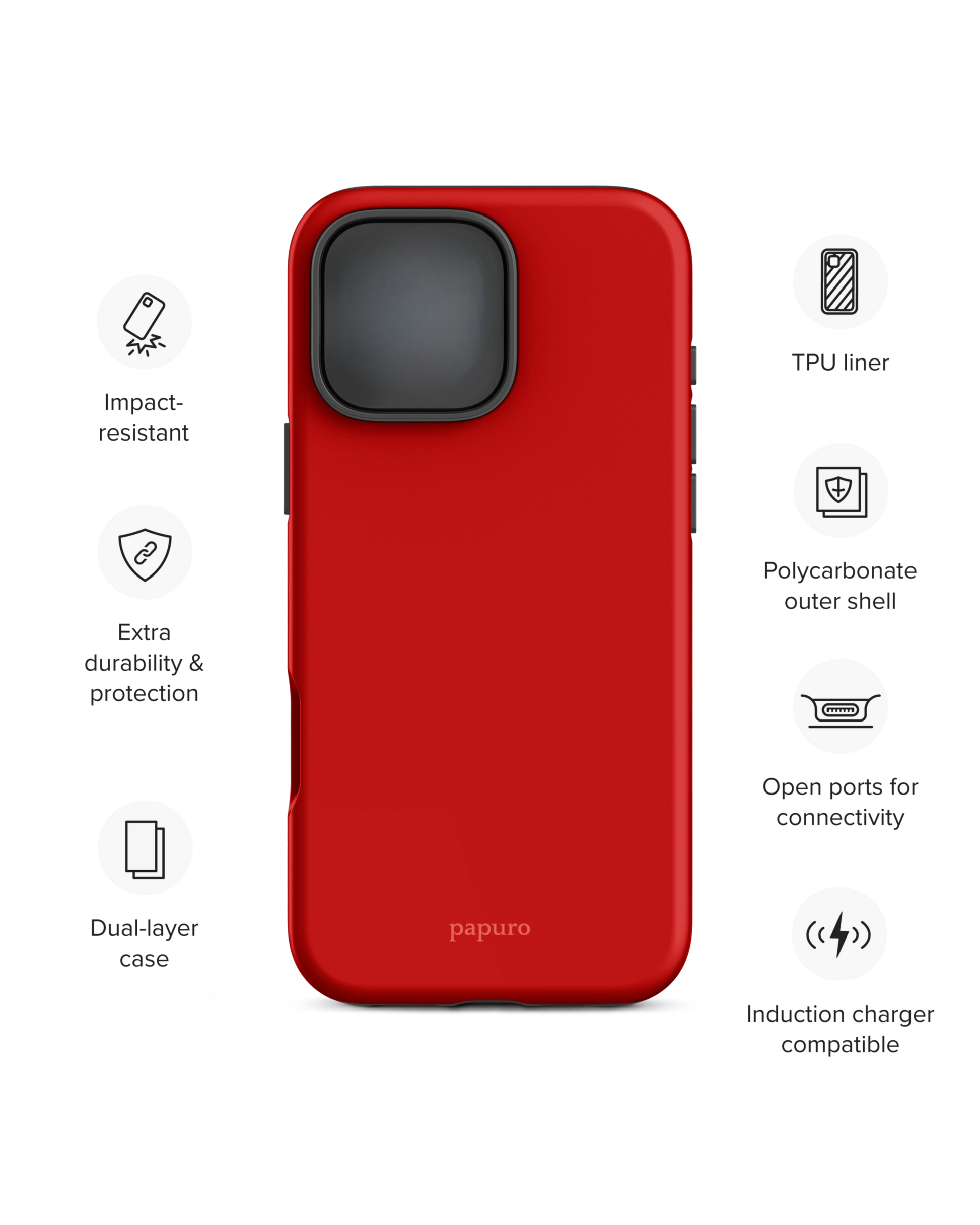 My Red iPhone Case
