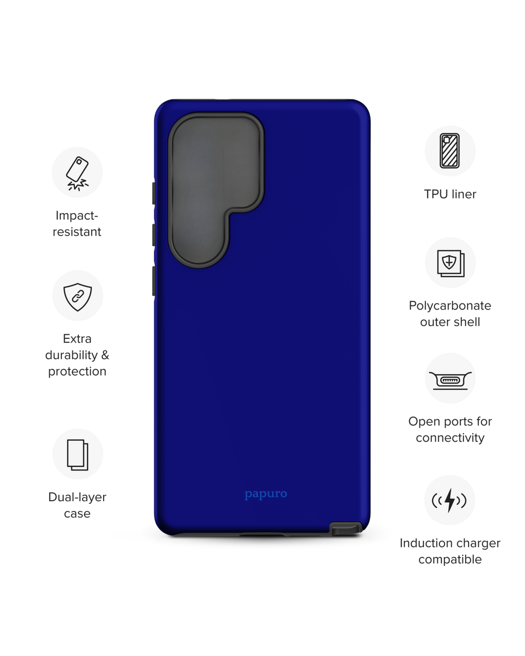 My Royal Blue Samsung Phone Case