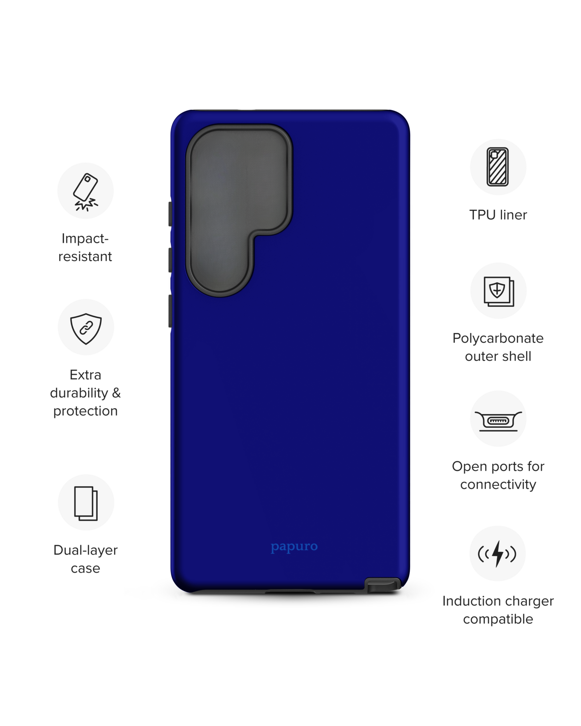 My Royal Blue Samsung Phone Case