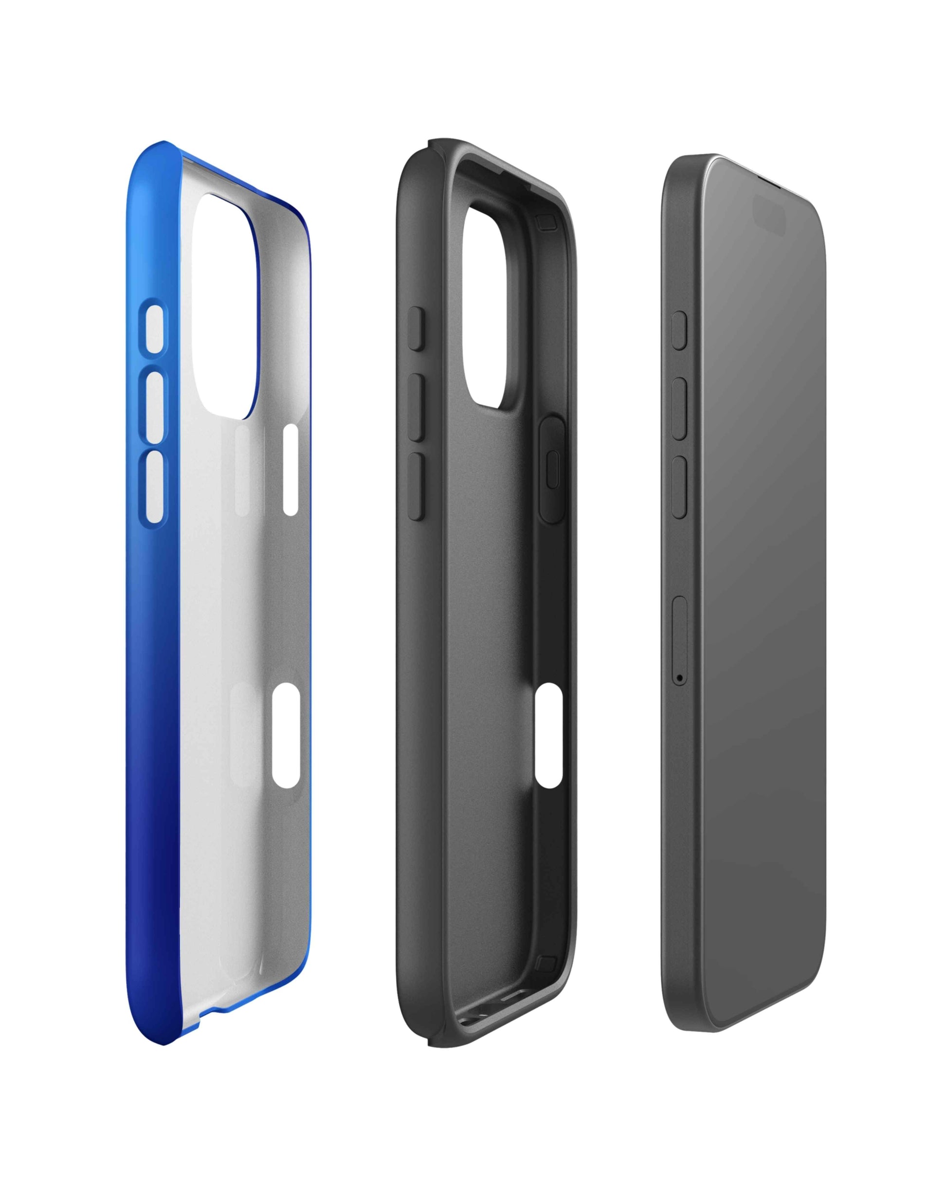 Bleu Mélange iPhone Case