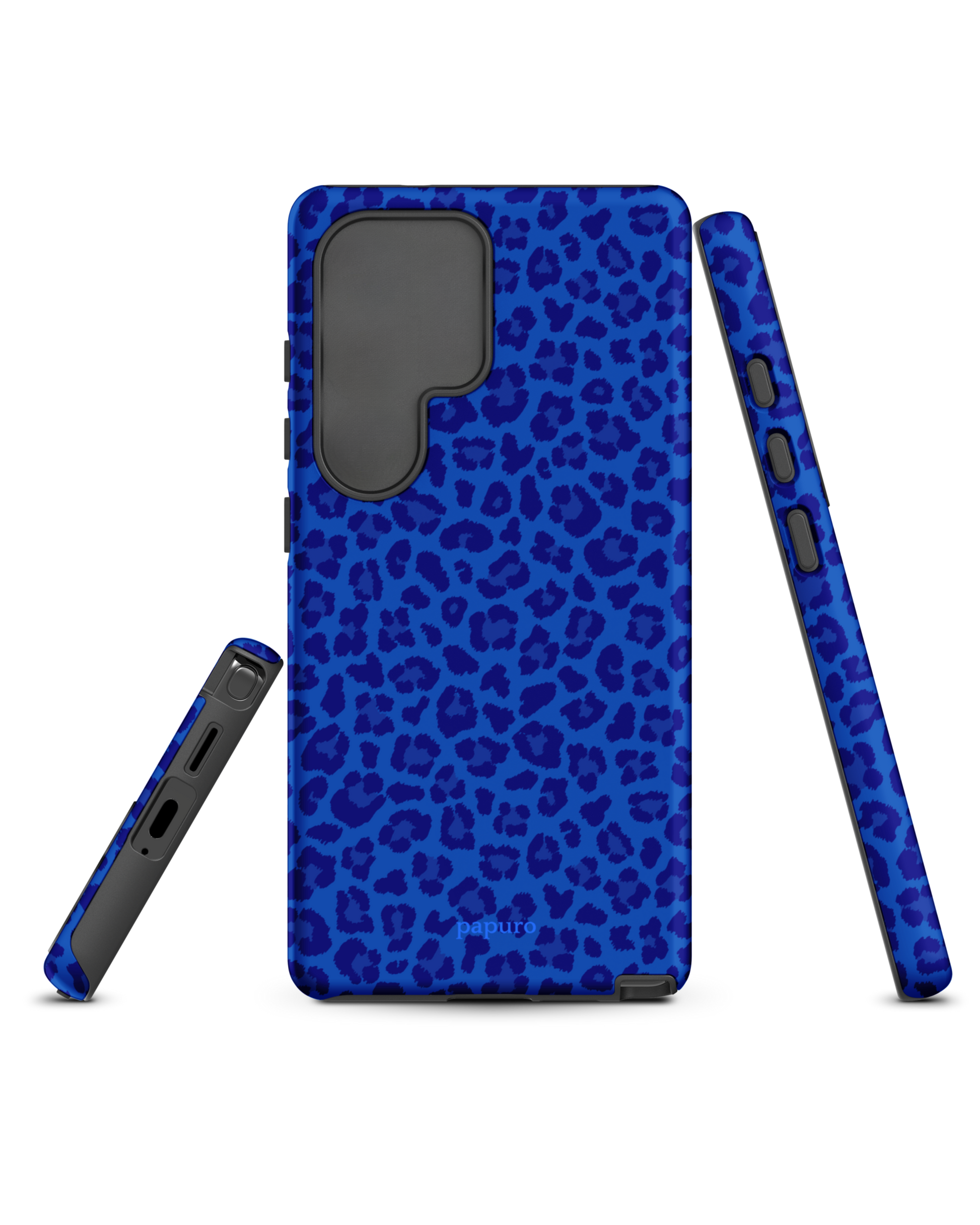 Cheetah Blue Samsung Phone Case
