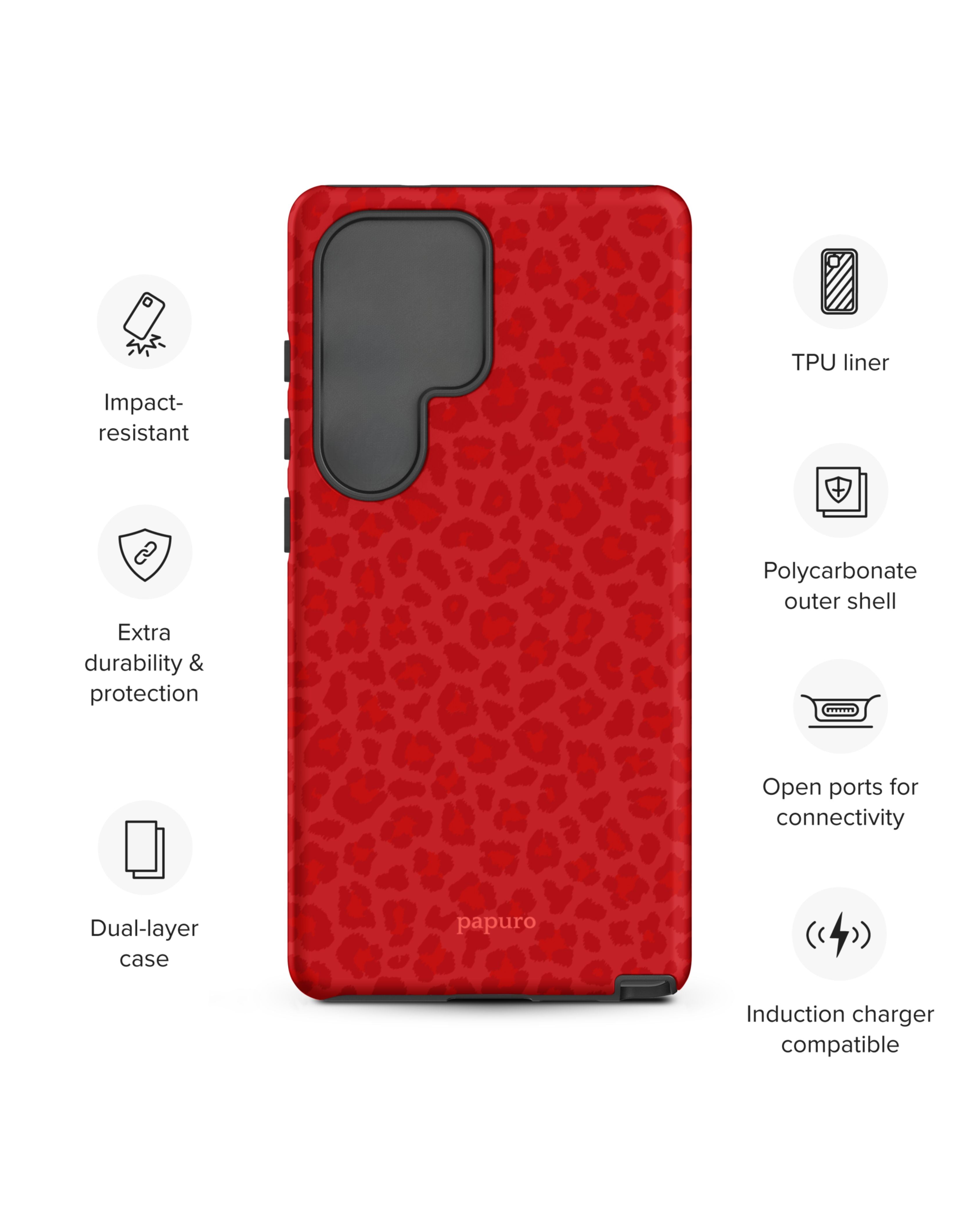 Cheetah Rouge Samsung Phone Case
