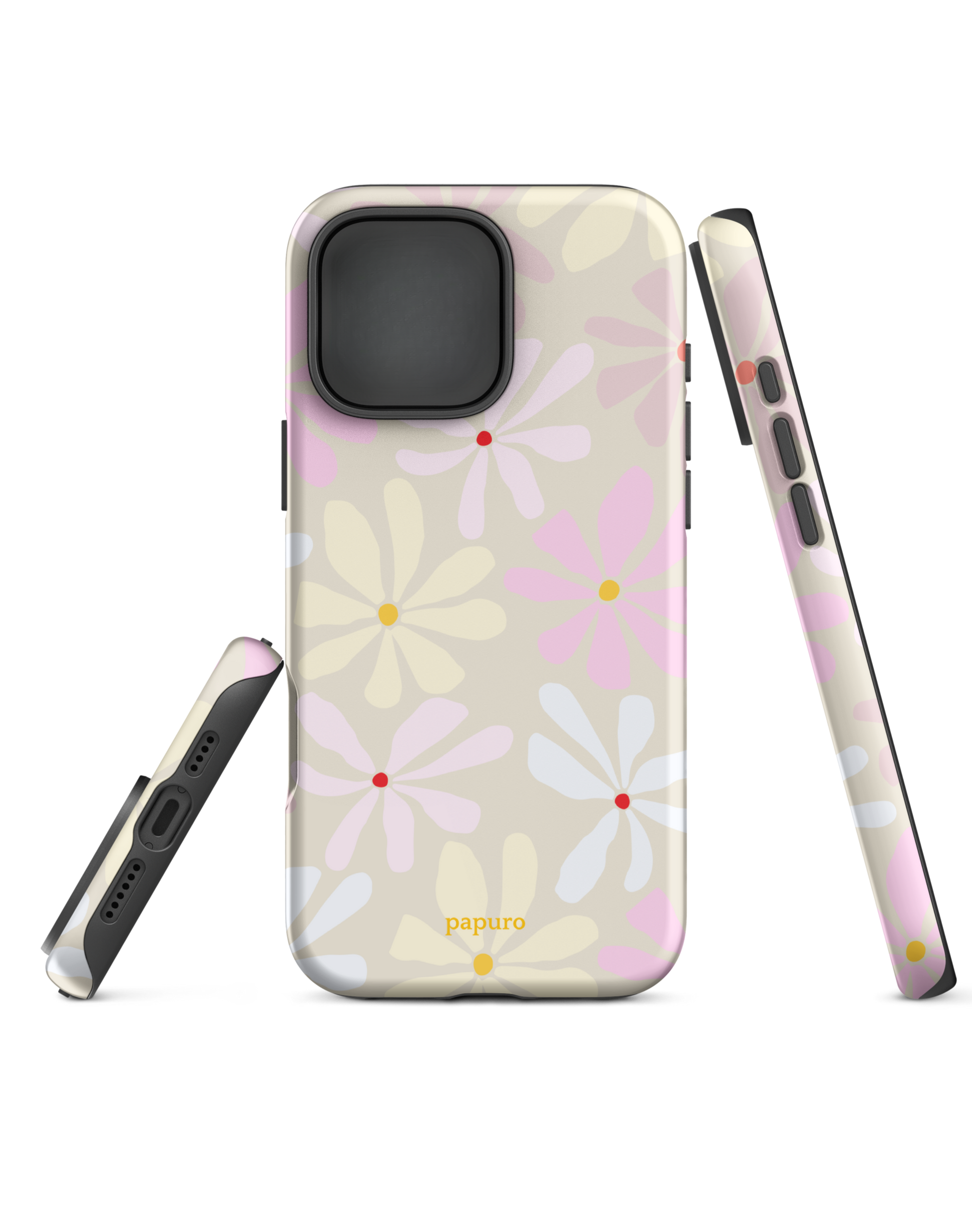 Blooming Beige iPhone Case