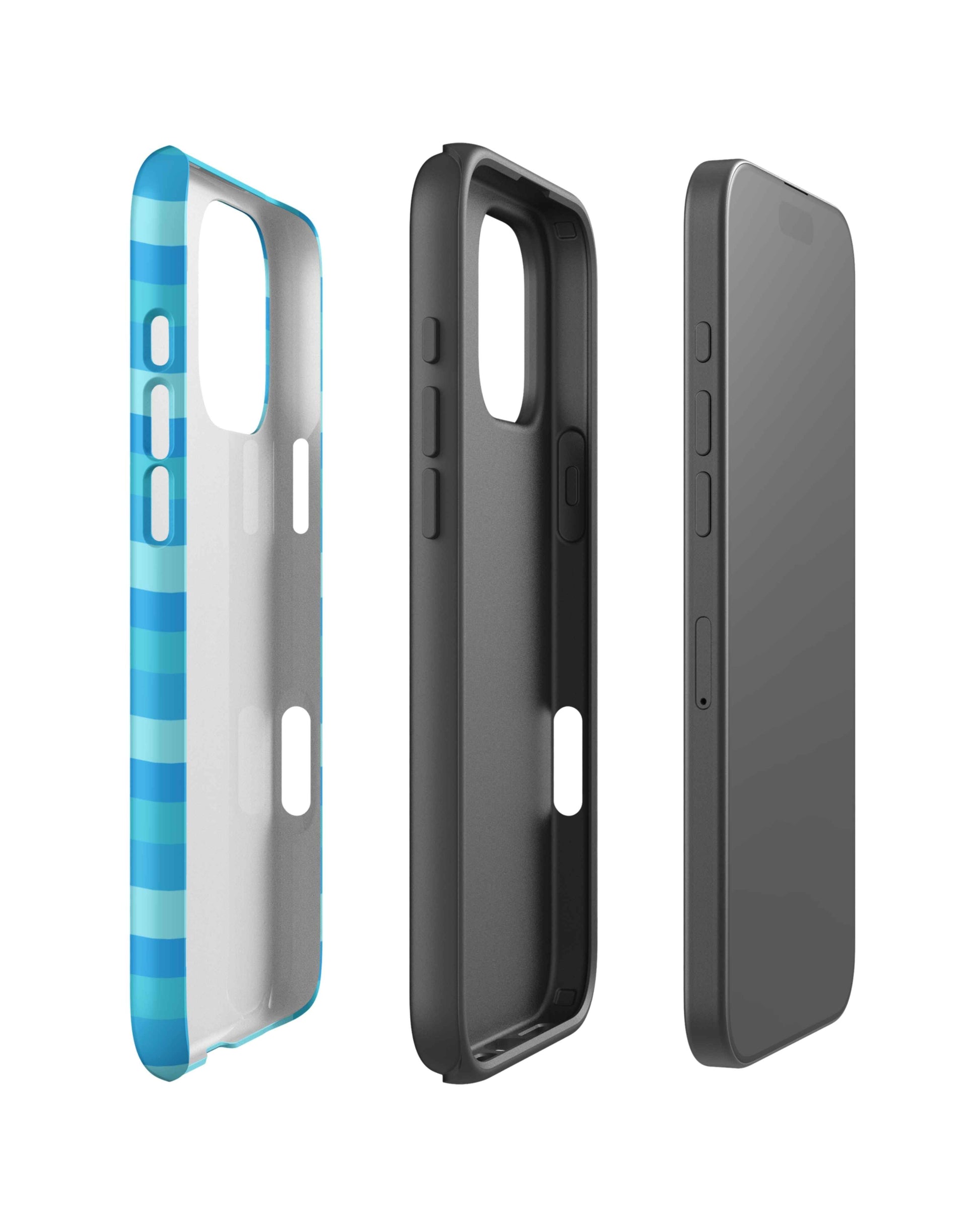 Blue Beach Band iPhone Case