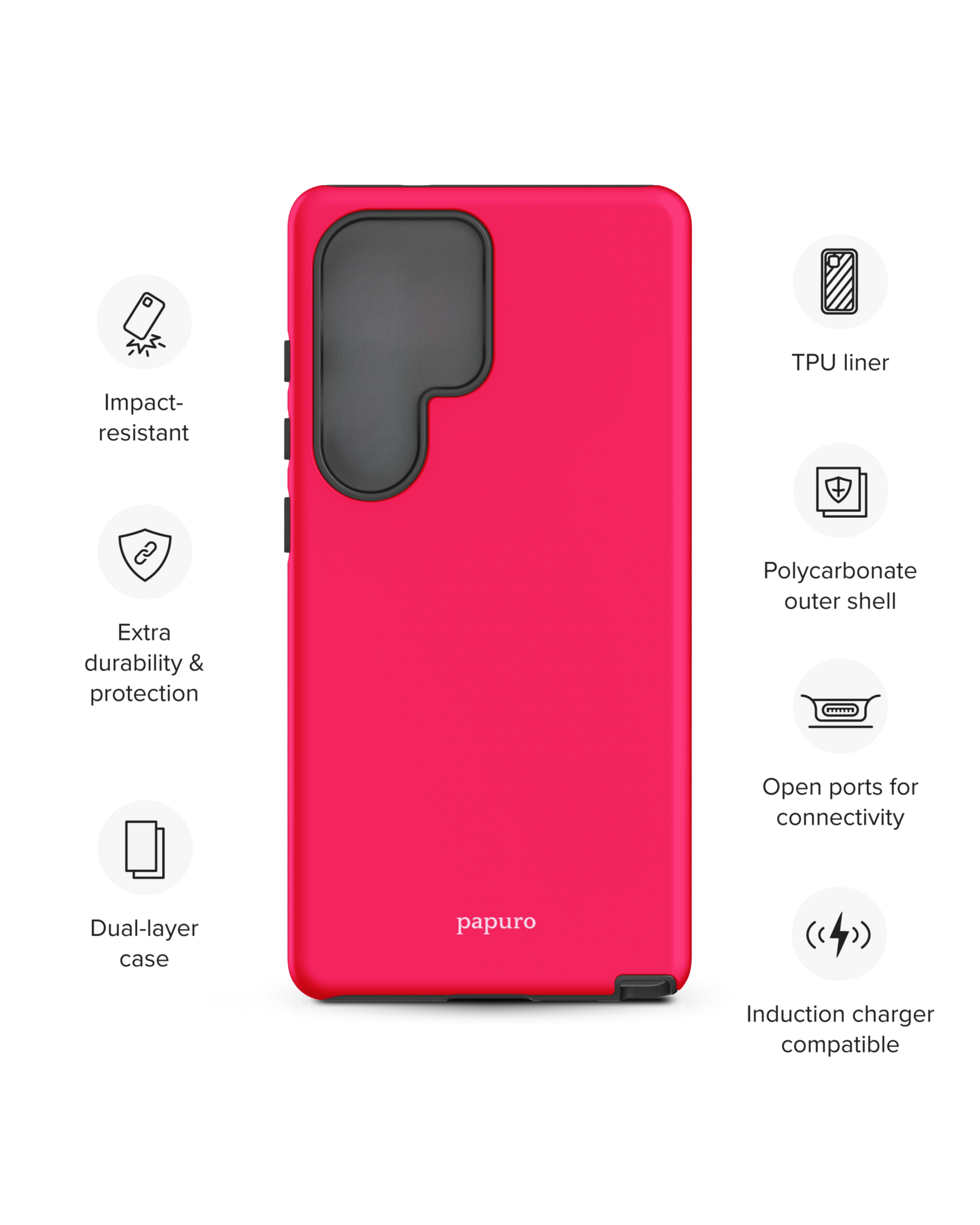 My Hot Pink Samsung Phone Case