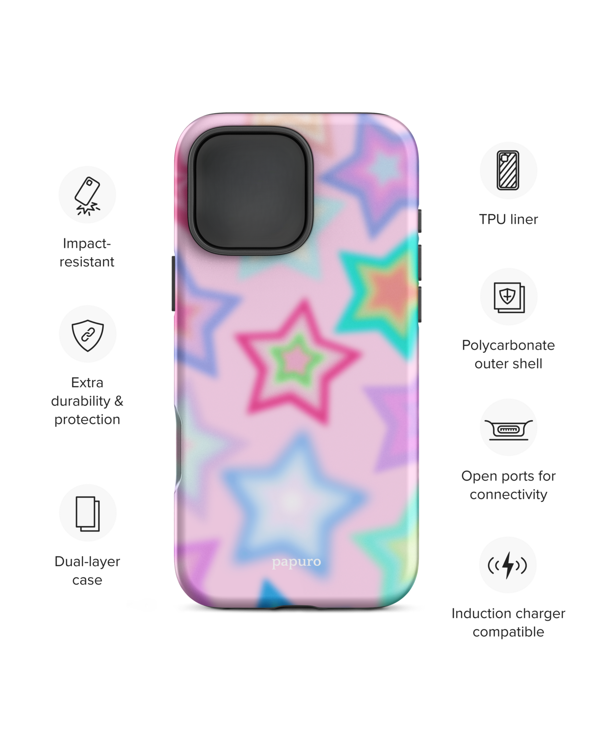Starry Haze iPhone Case