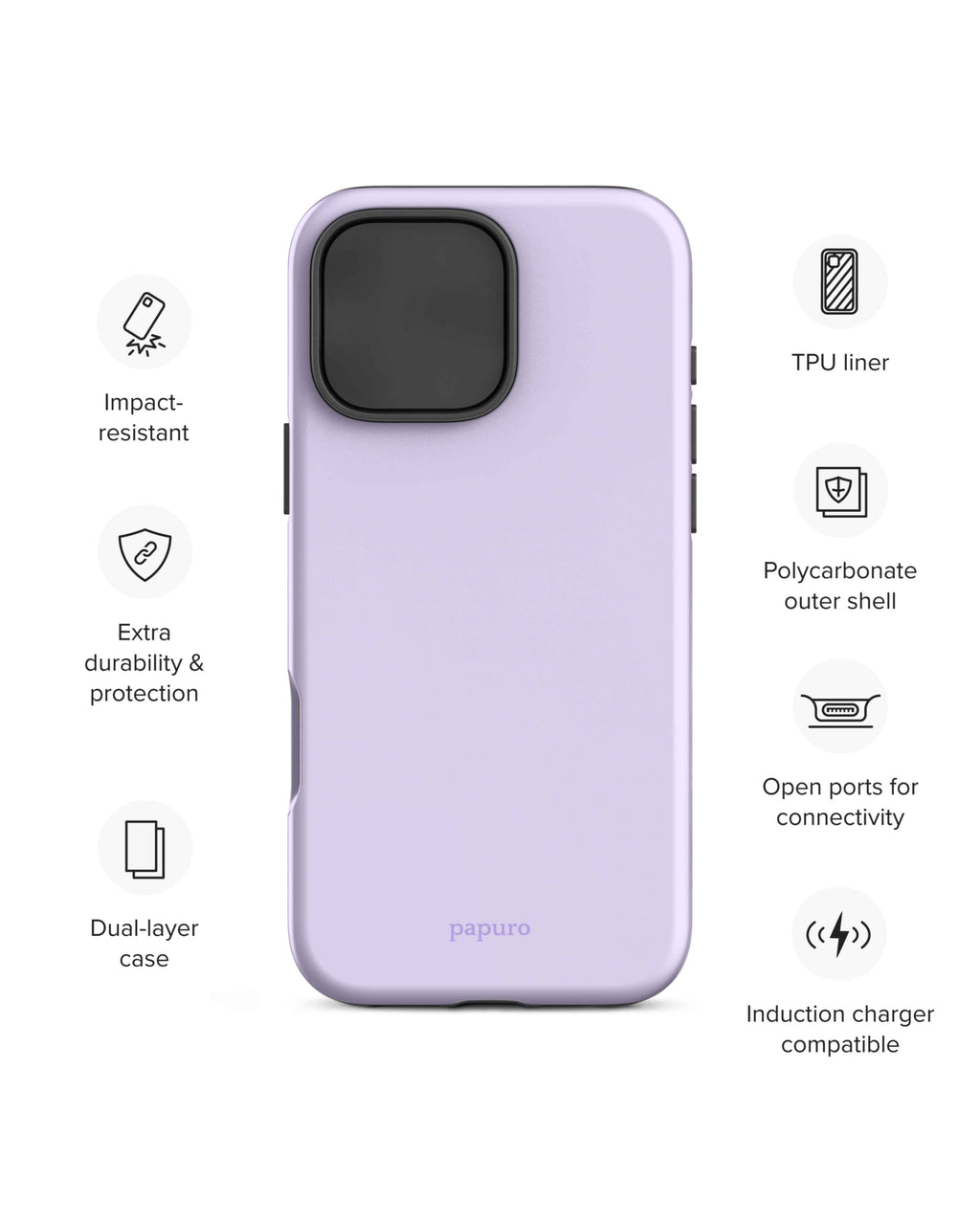 My Lilac iPhone Case