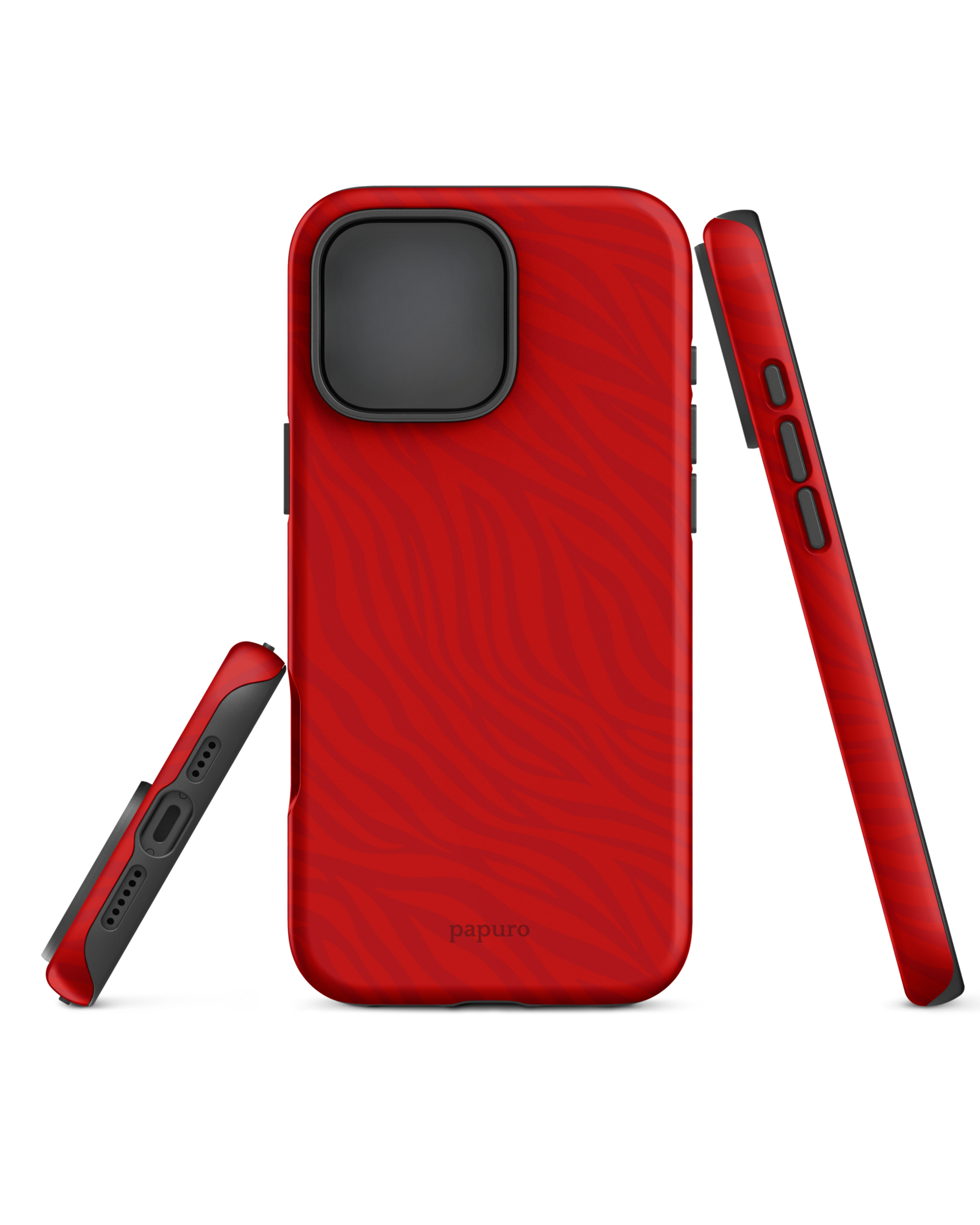 Striped Rouge iPhone Case