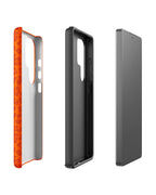 Cheetah Orange Samsung Phone Case