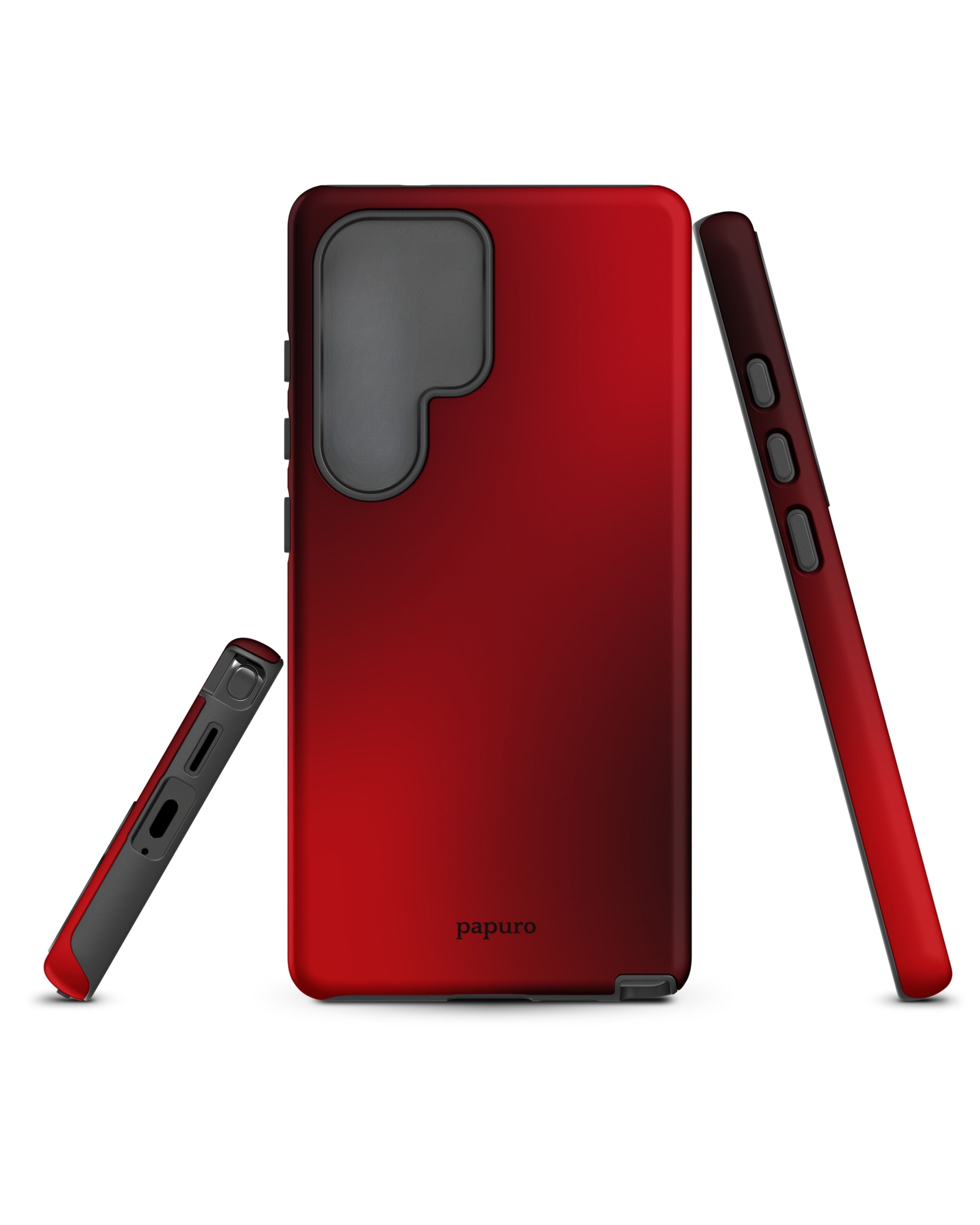 Rouge Noir Mélange Samsung Phone Case