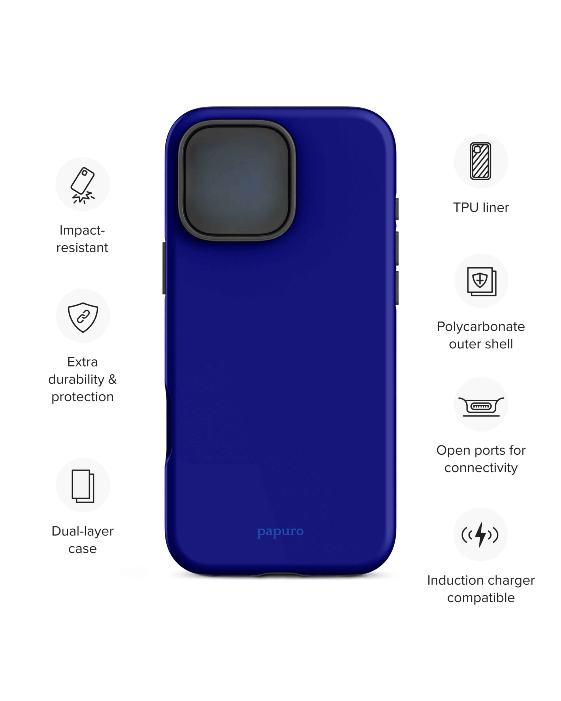 My Royal Blue iPhone Case