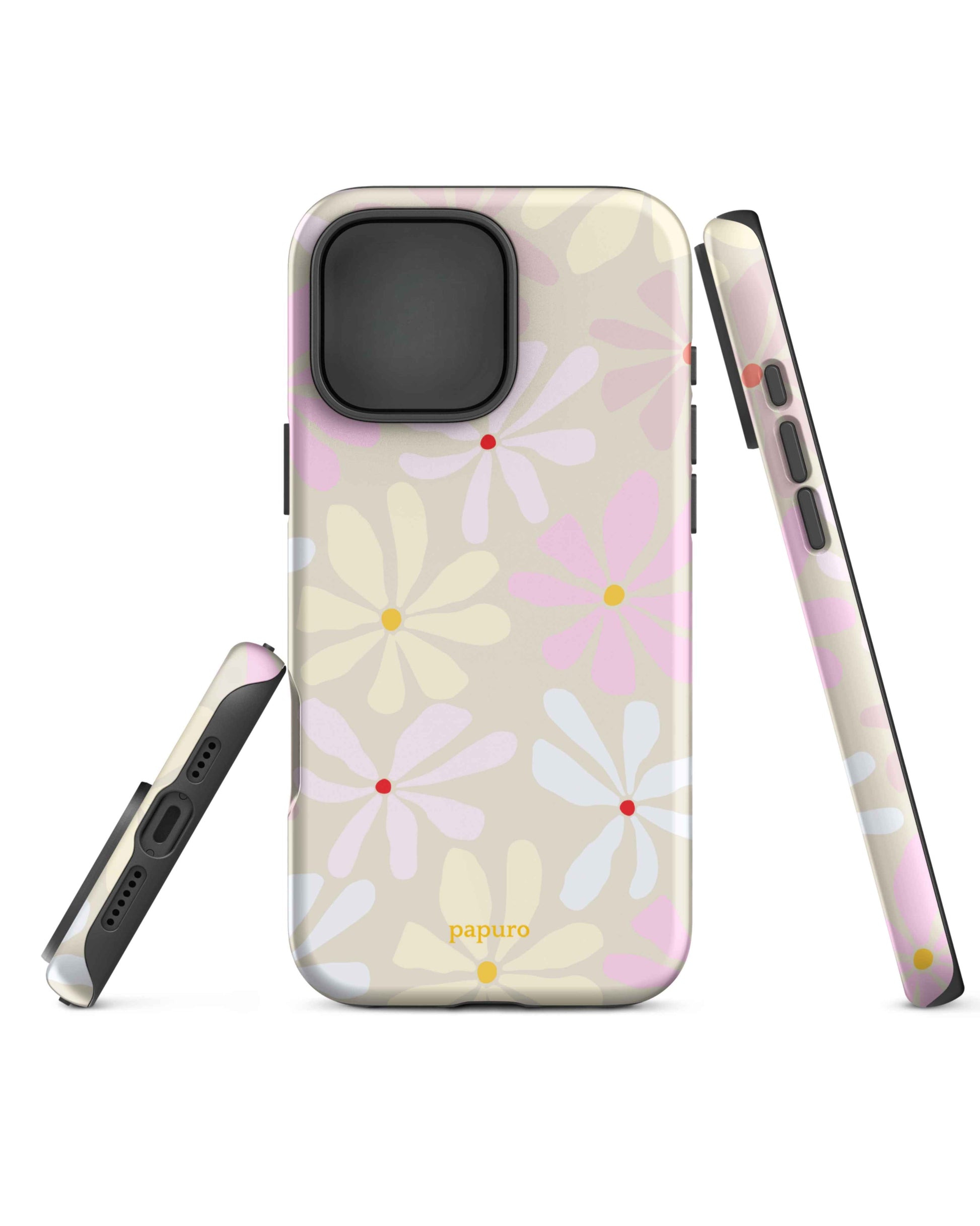 Blooming Beige iPhone Case