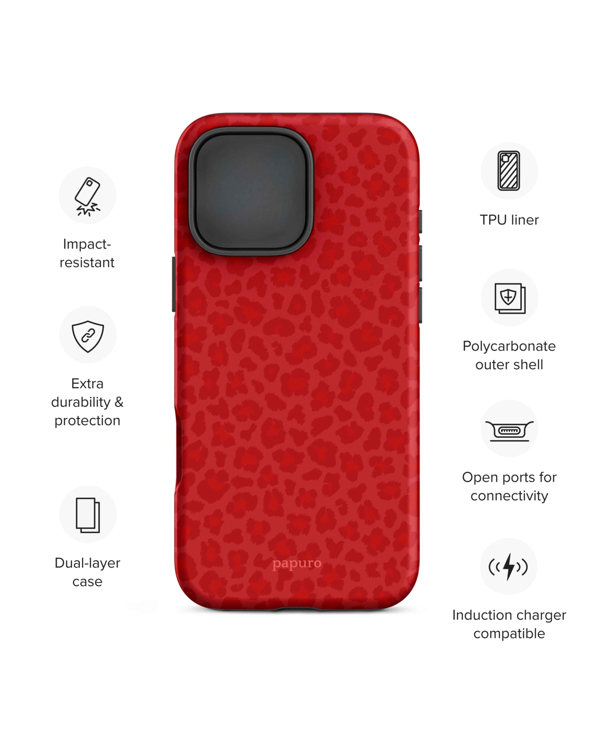 Cheetah Rouge iPhone Case