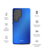 Bleu Mélange Samsung Phone Case