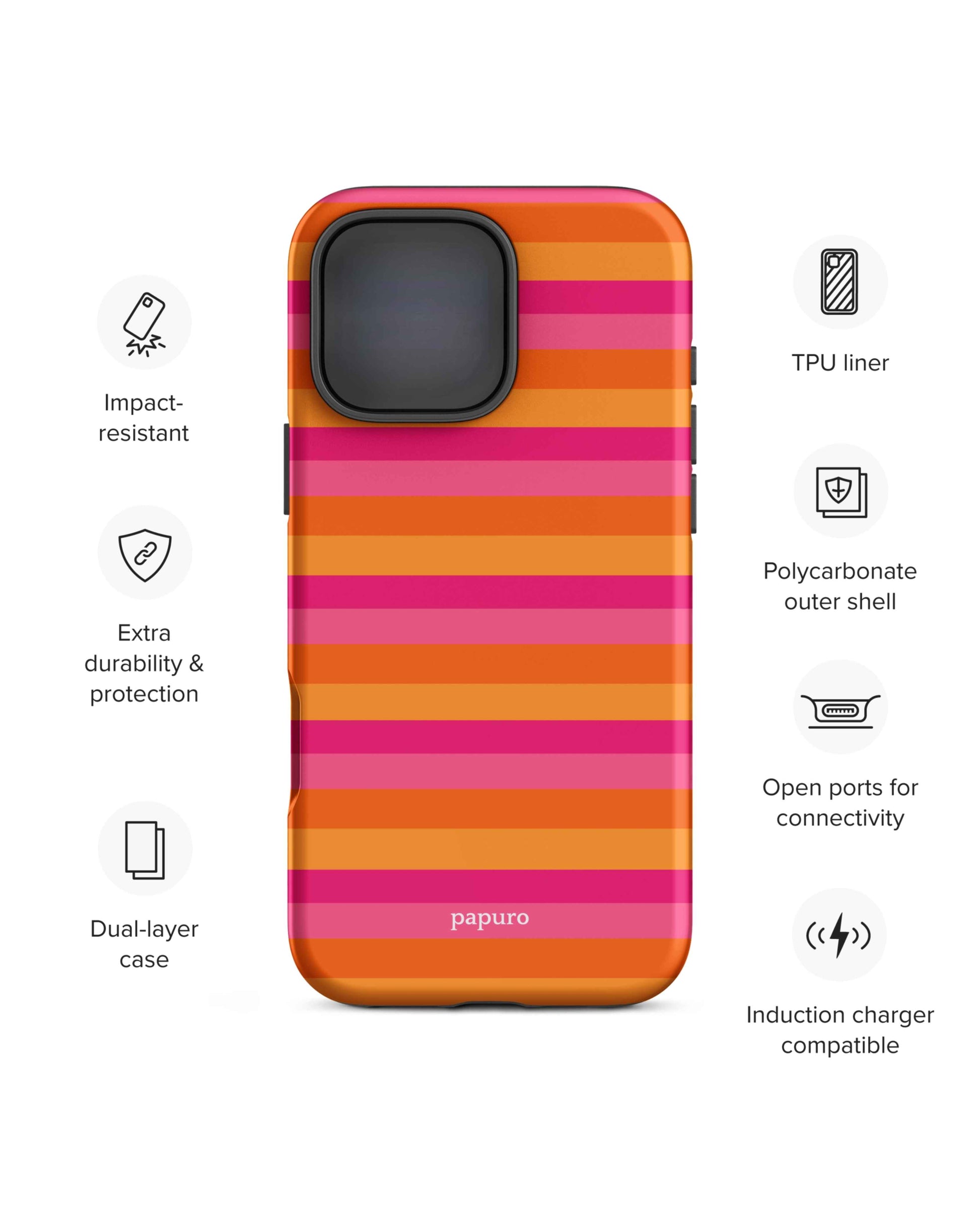 Orink Beach Band iPhone Case