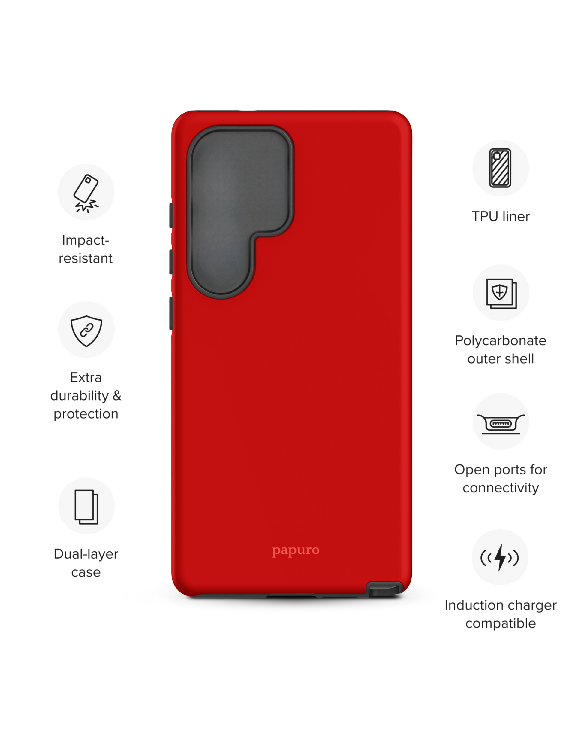 My Red Samsung Phone Case