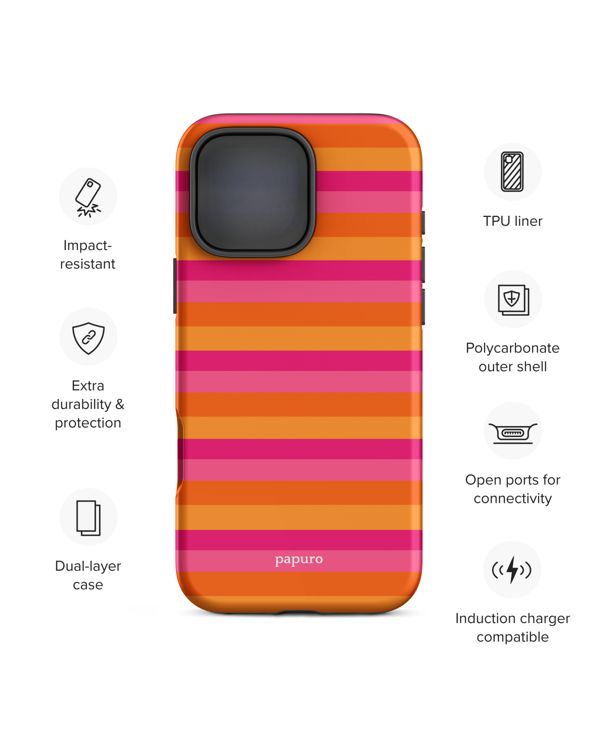 Orink Beach Band iPhone Case