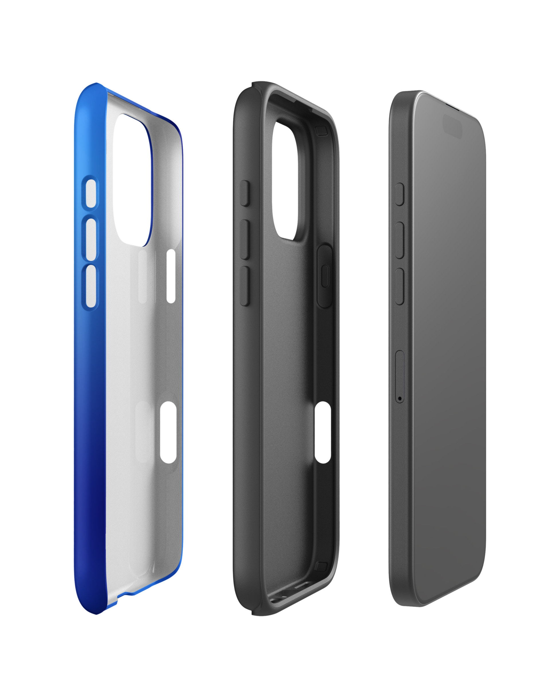 Bleu Mélange iPhone Case