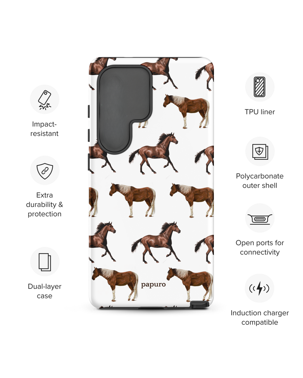 Horsies Samsung Phone Case
