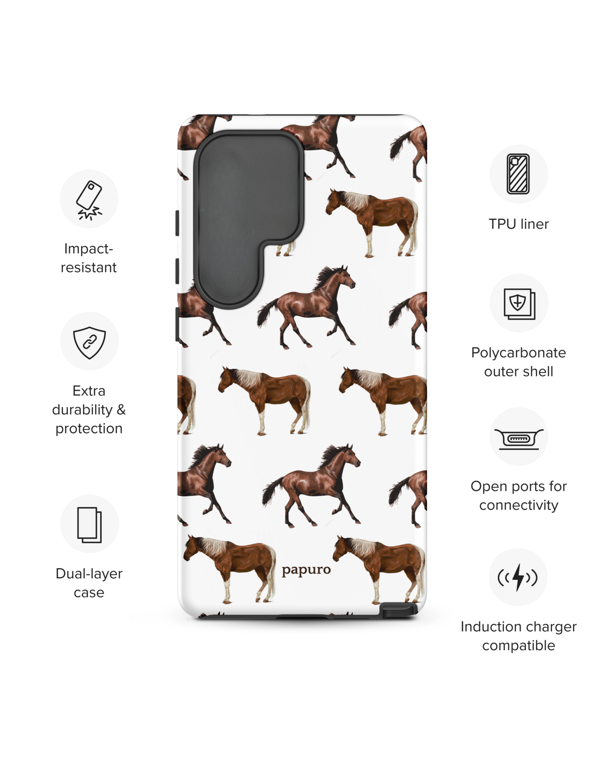Horsies Samsung Phone Case
