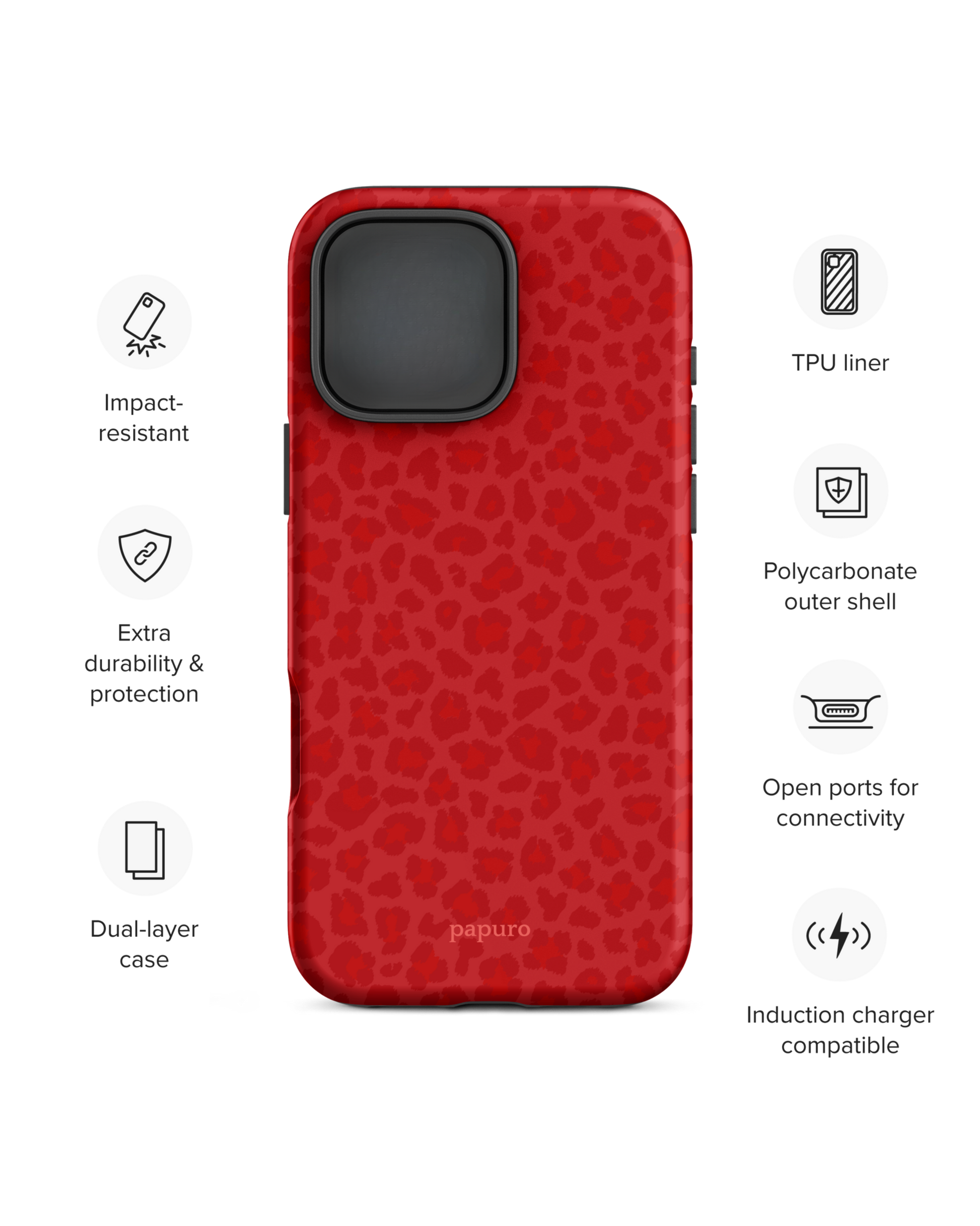 Cheetah Rouge iPhone Case