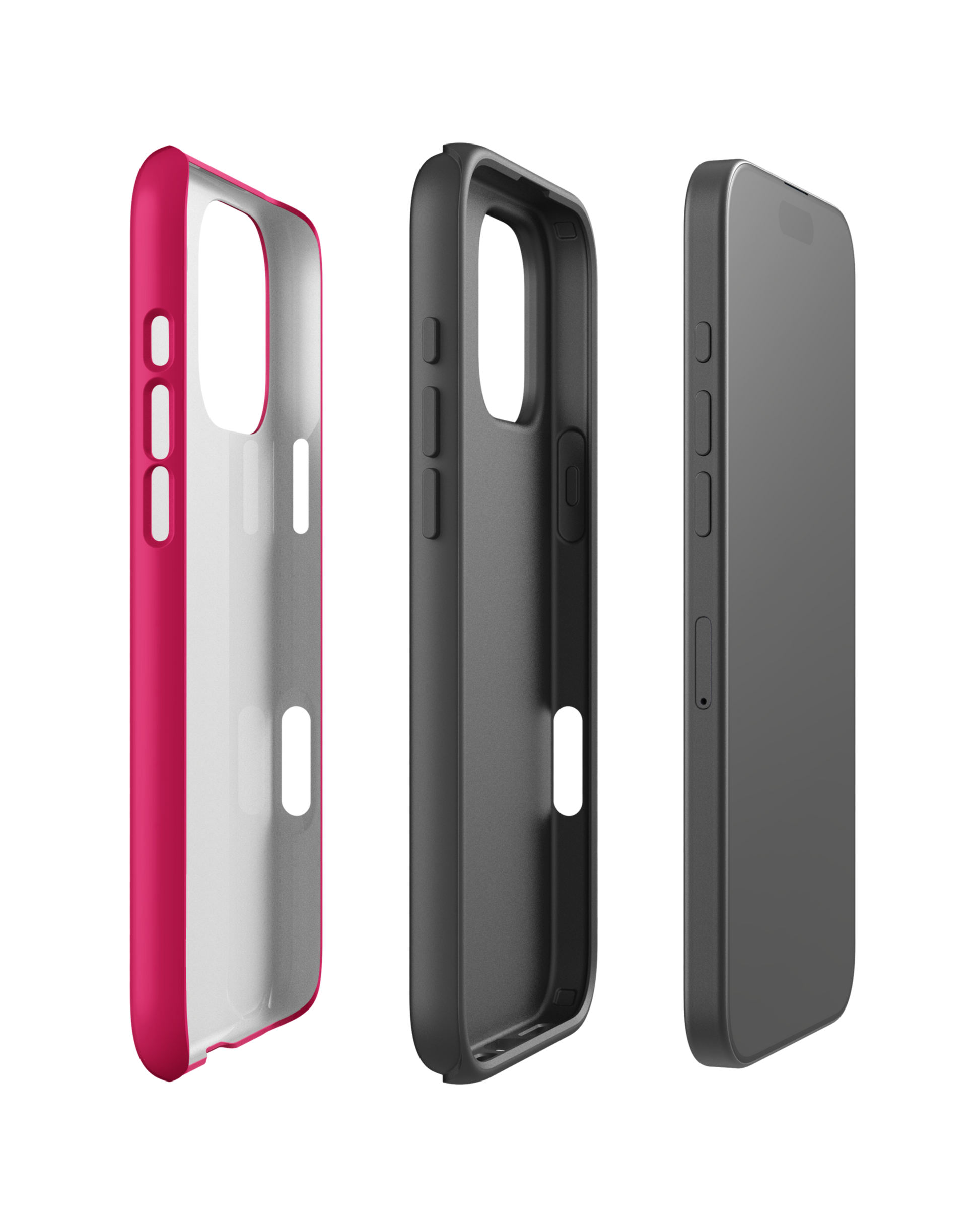 Polka Pink iPhone Case