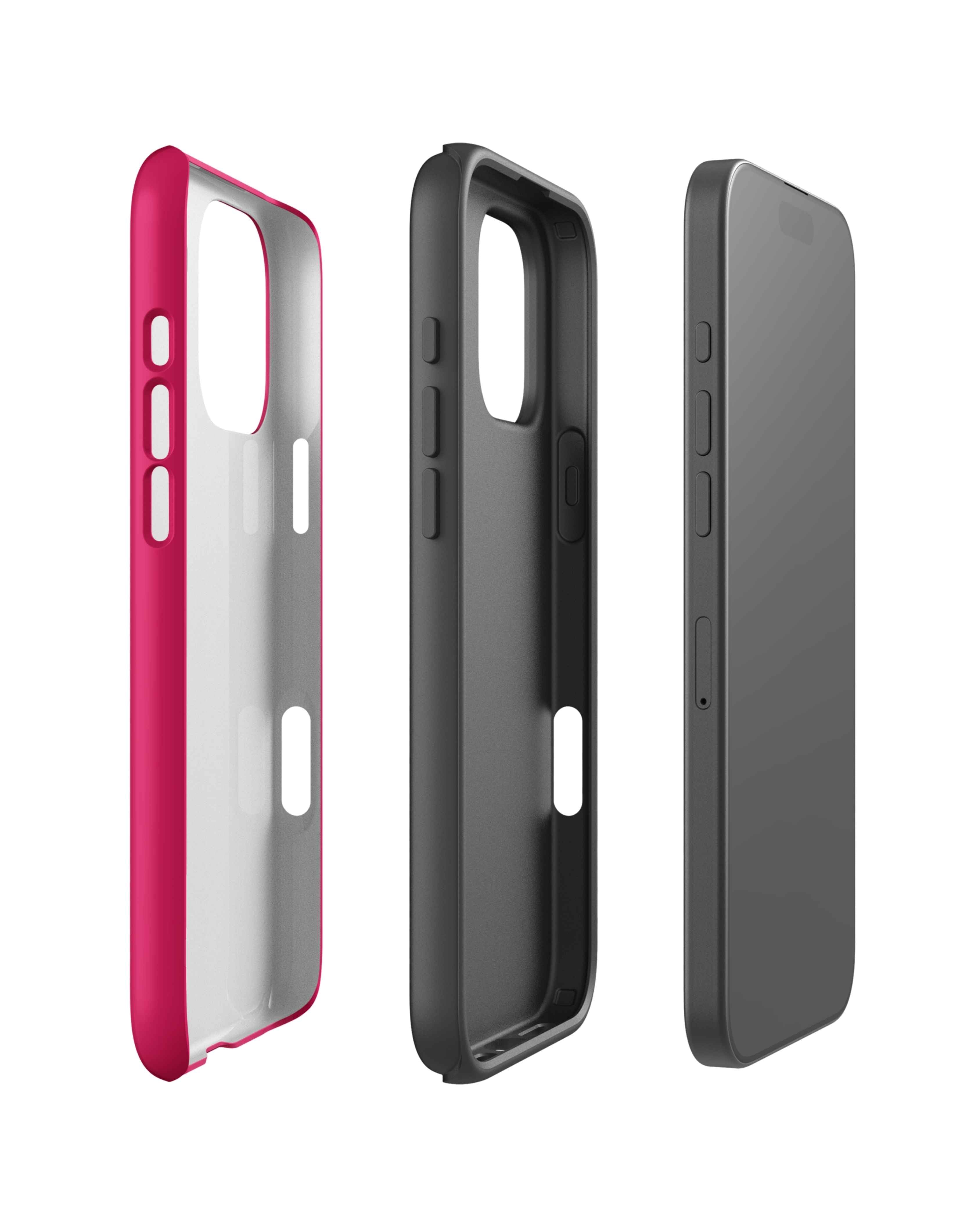 Polka Pink iPhone Case