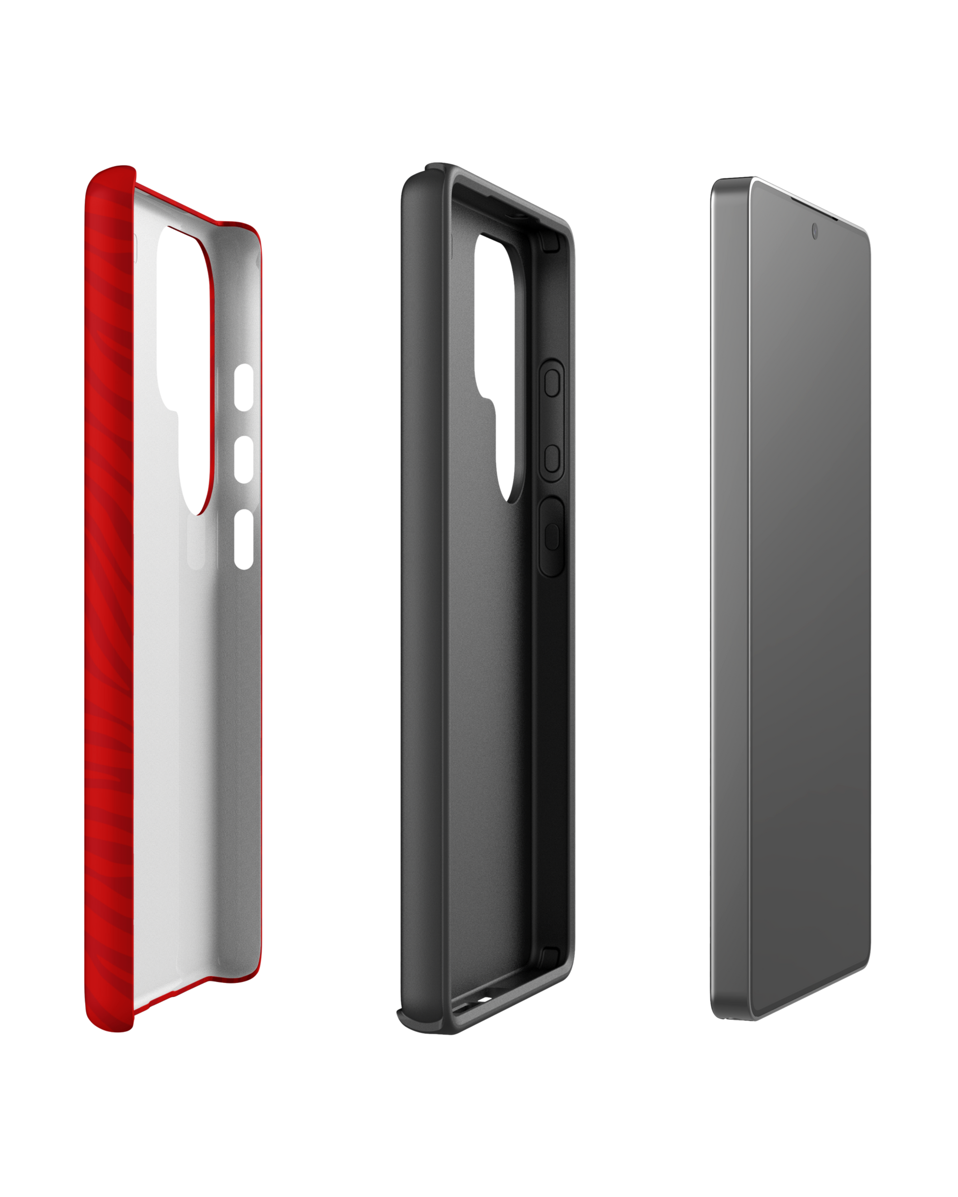 Striped Rouge Samsung Phone Case