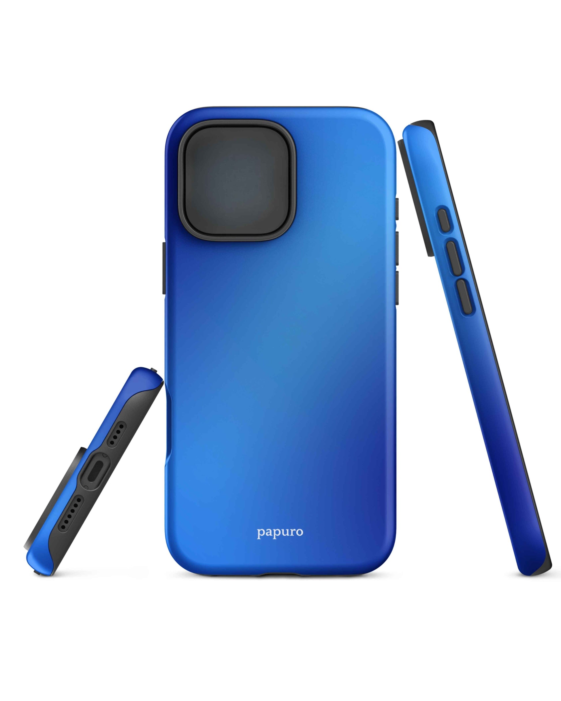 Bleu Mélange iPhone Case