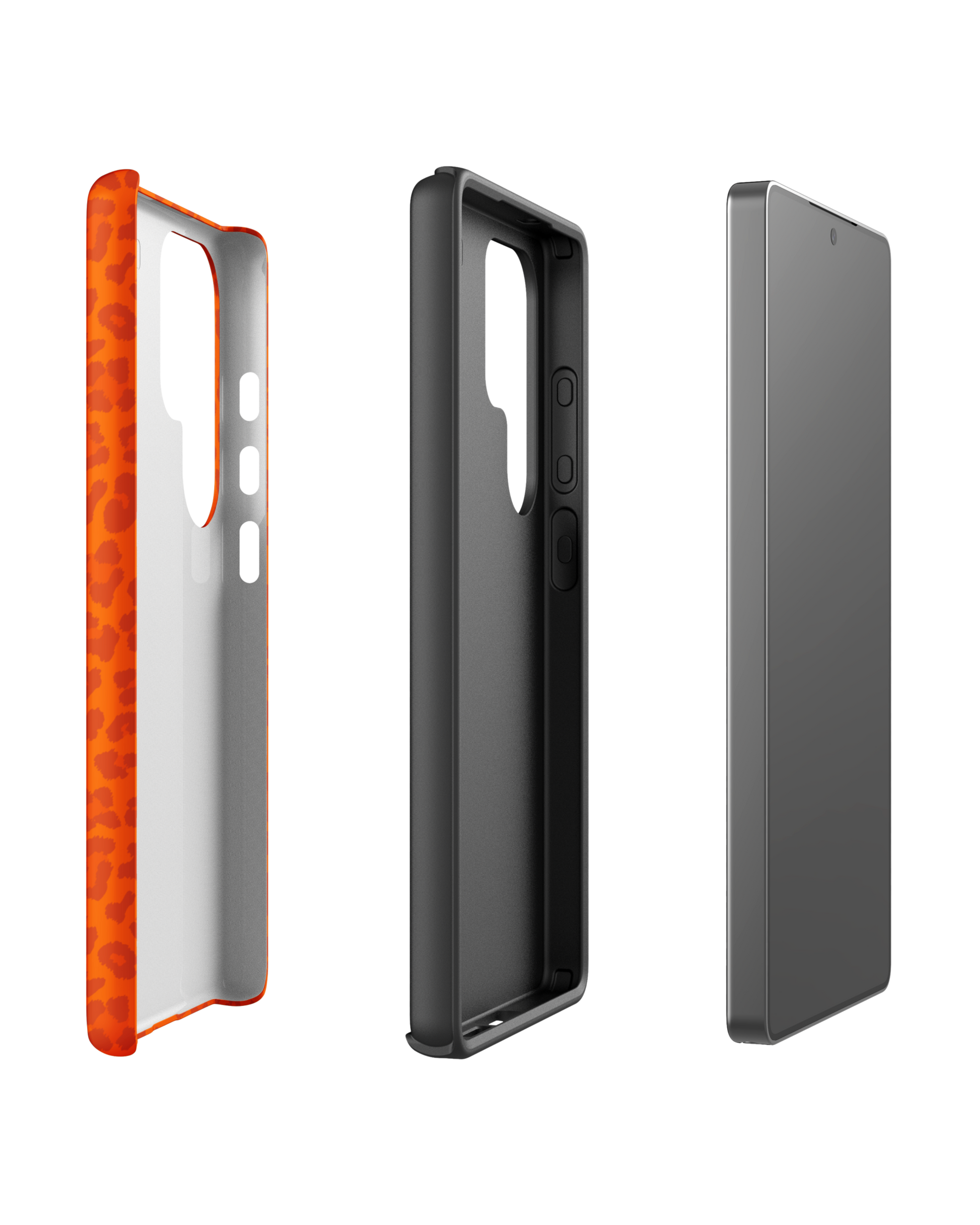 Cheetah Orange Samsung Phone Case