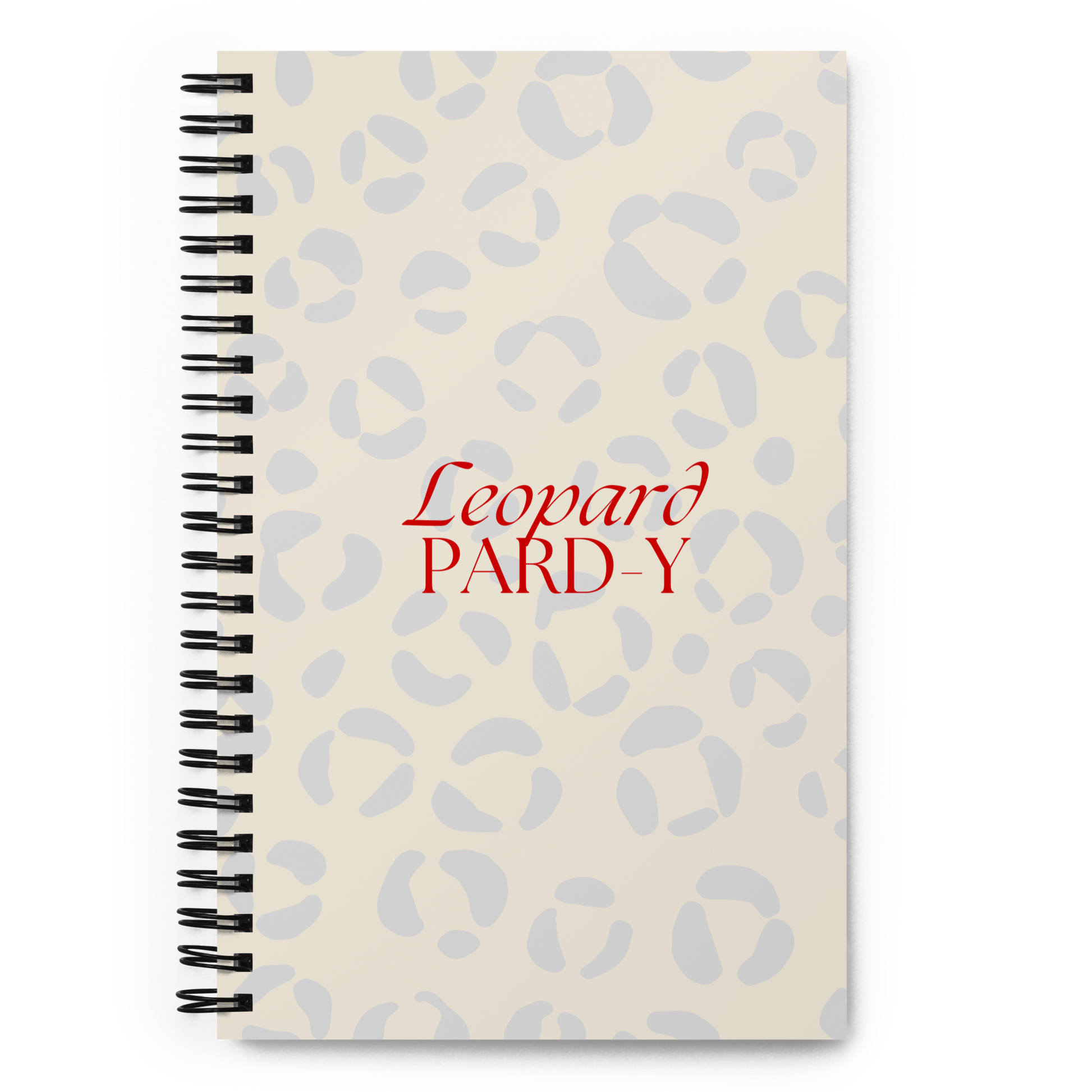 Leopard Pard-y Bullet Journal