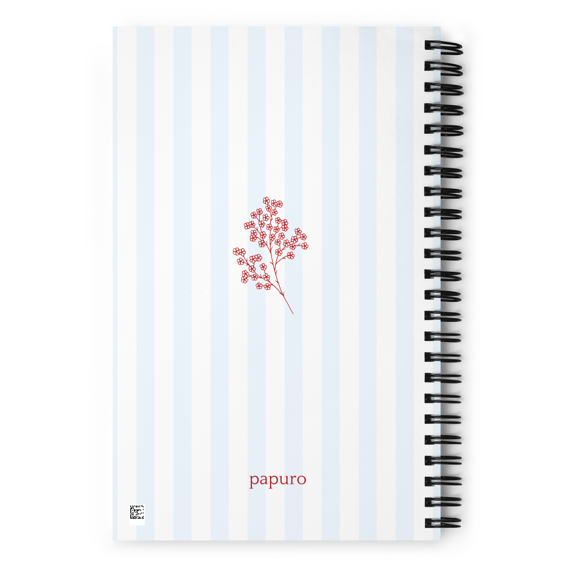 Blue Striped Bullet Journal