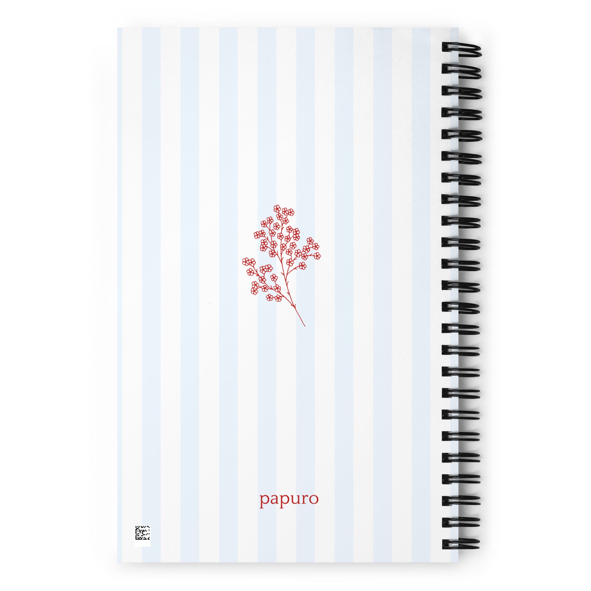 Blue Striped Bullet Journal