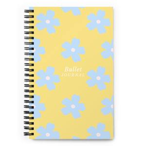 Blue Daisies Bullet Journal