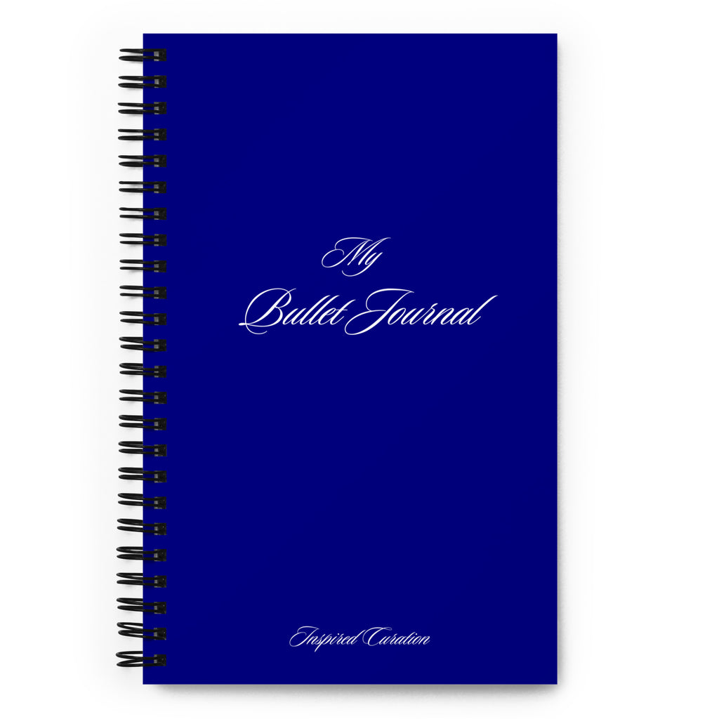 My Royal Blue Bullet Journal