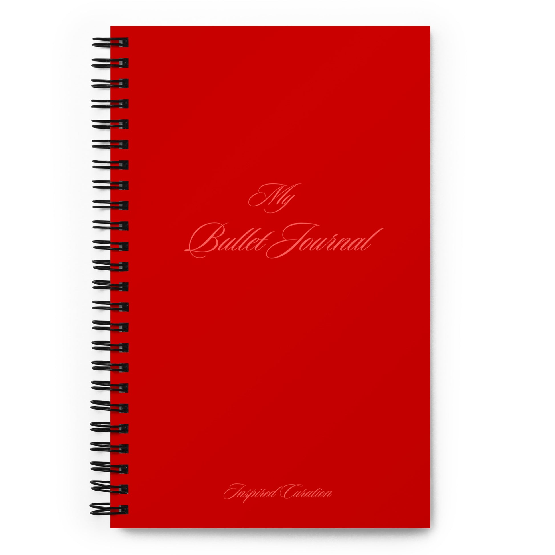 My Red Bullet Journal