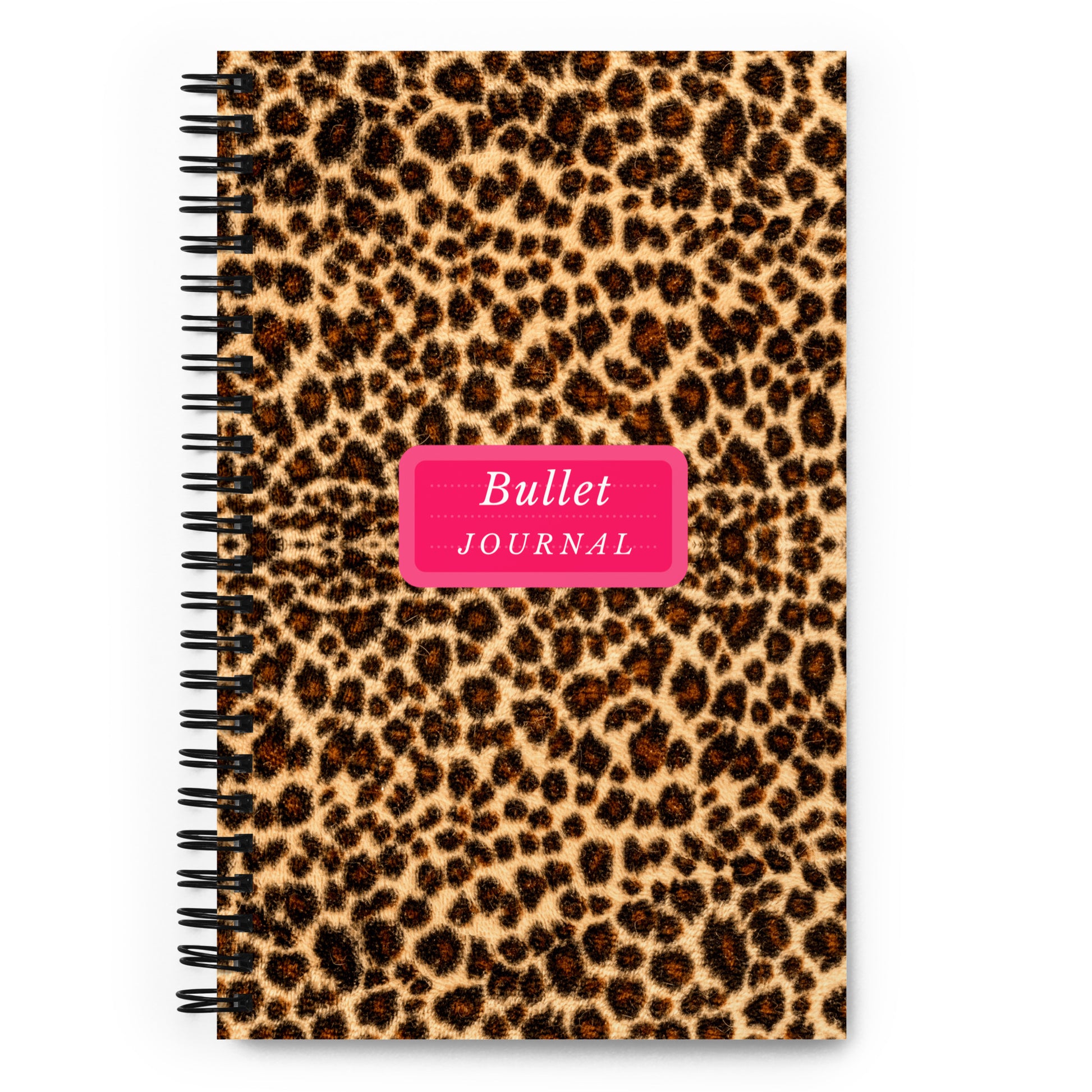 Pink Hot Cheetah Bullet Journal
