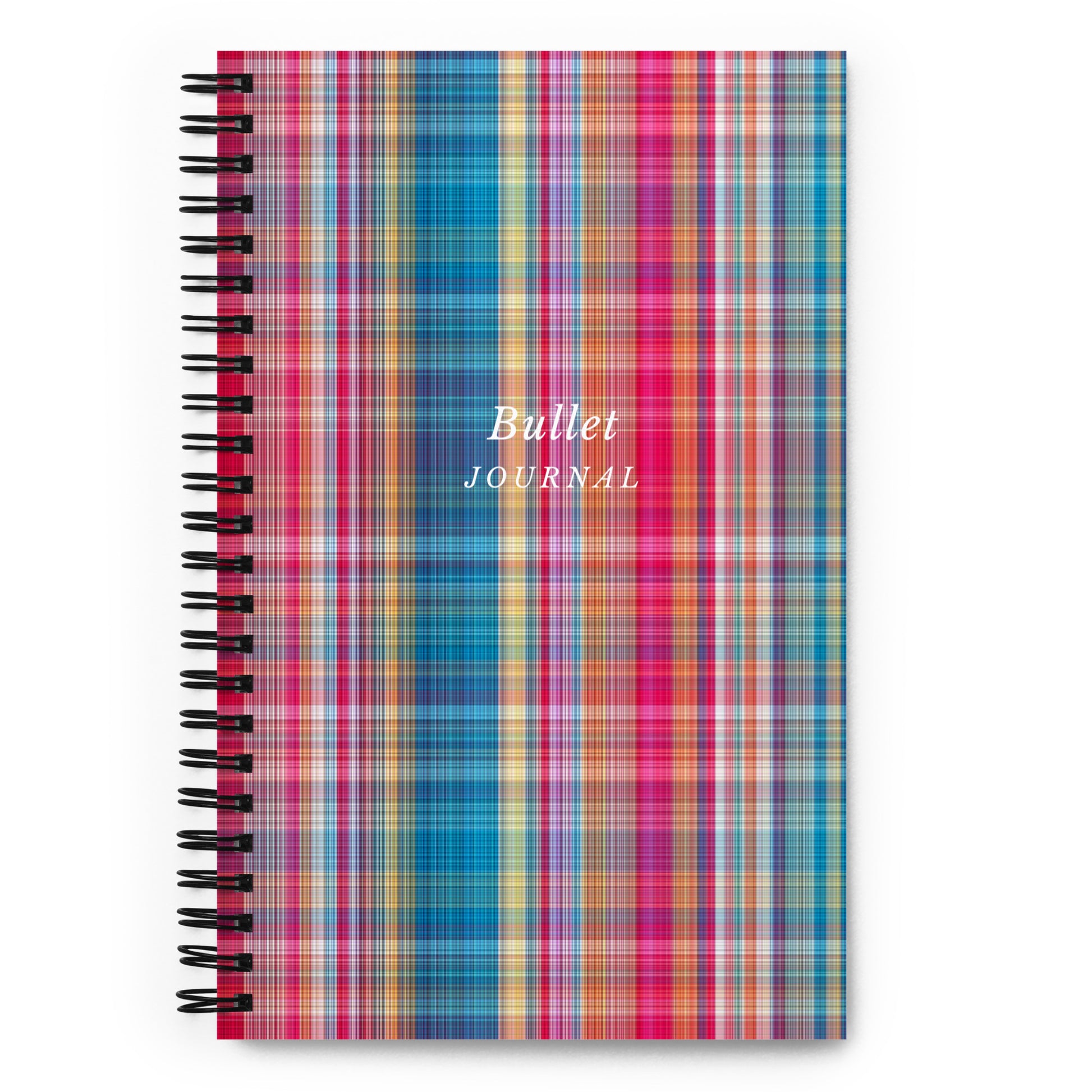 Plaid Plaza Bullet Journal