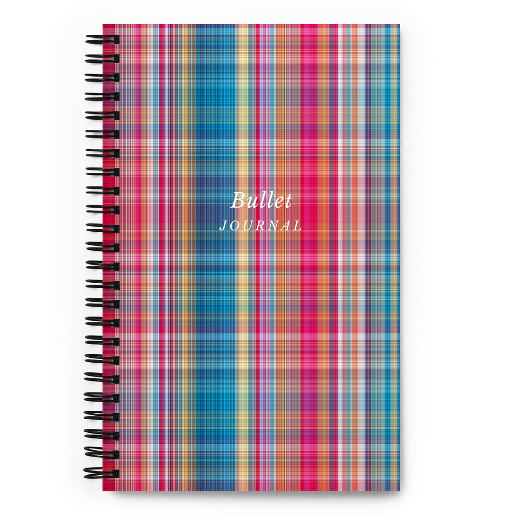 Plaid Plaza Bullet Journal